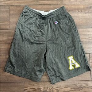 Champion Appalachian State Mountaineers Mesh Athletic Shorts Green Men’s Small